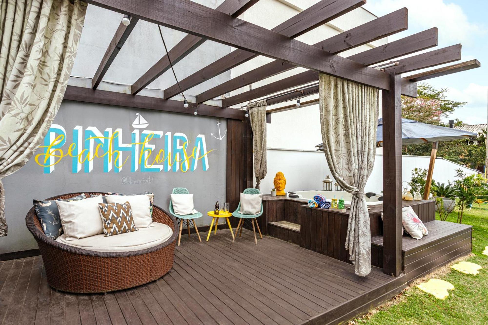 Willa Pinheira Beach House Com Jacuzzi Palhoça Zewnętrze zdjęcie